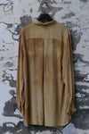 ARCHIVIO J.M.Ribot 24 Autumn/Winter Dyed Hand-Painted Shirt Italy AJM-SH07/EC-0 Dyed Yellow AJM-SH07